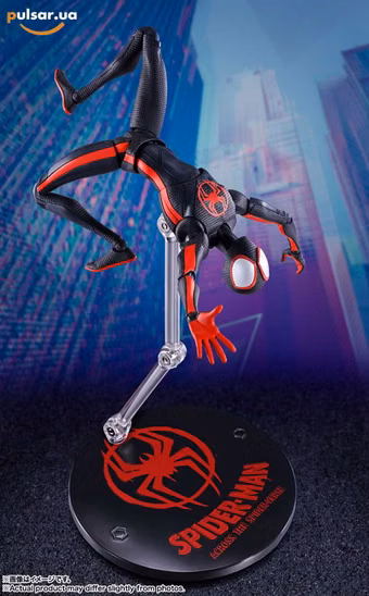 Оригинальная sci-fi фигурка «S.H.Figuarts Spider-Man (Miles Morales) (Spider-Man: Across the Spider-Verse)»