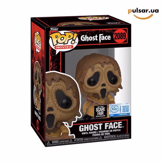 Вінілова фігурка  «Funko POP! • Hot Topic Exclusive • Scream ◉ Ghost Face (Scarecrow Mask) № 2089»