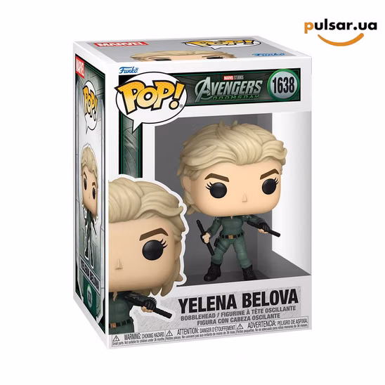 Вінілова фігурка «Funko POP! • • Avengers: Doomsday ◉ Yelena Belova (Doomsday) № 1638»