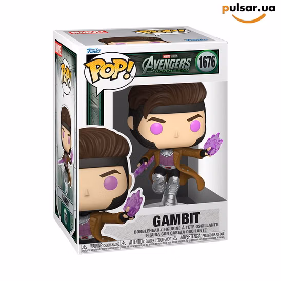 Вінілова фігурка «Funko POP! • • Avengers: Doomsday ◉ Gambit (Doomsday) № 1676»