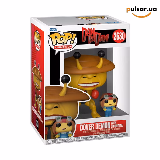 Вінілова фігурка «Funko POP! • • Dandadan ◉ EDover Demon with Chiquitita № 2630»