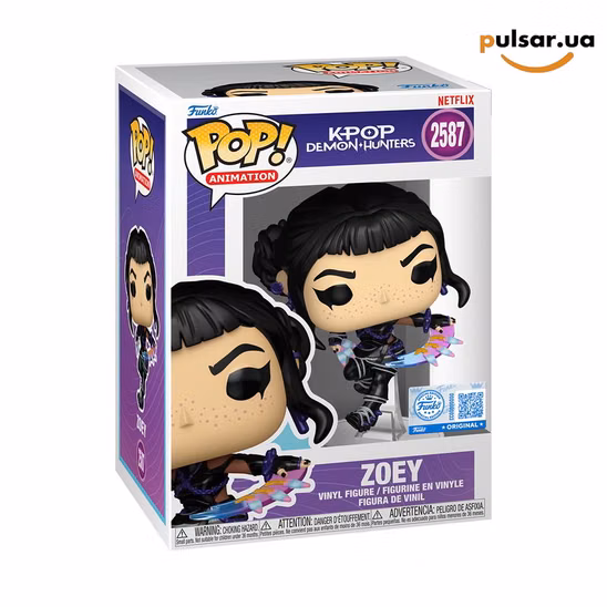 Вінілова фігурка «Funko POP! • • KPop Demon Hunters ◉ Zoey (HUNTR/X) № 2587»