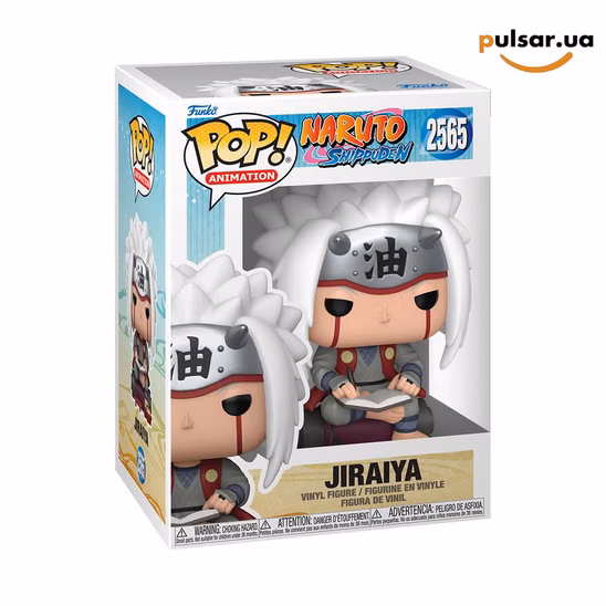 Вінілова фігурка «Funko POP! • • Naruto ◉ Jiraiya Reading Book № 2565»
