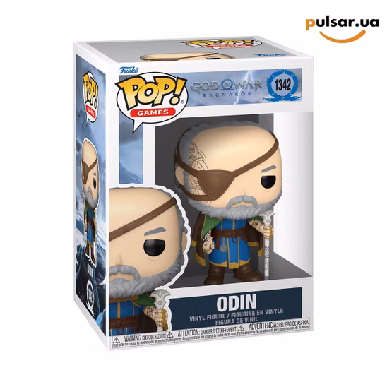 Вінілова фігурка «Funko POP! • • God of War ◉ Odin (God of War Ragnarök) №1342»