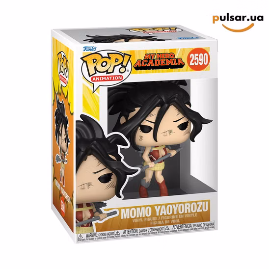 Вінілова фігурка  «Funko POP! • • My Hero Academia  ◉ Momo Yaoyorozu № 2590»