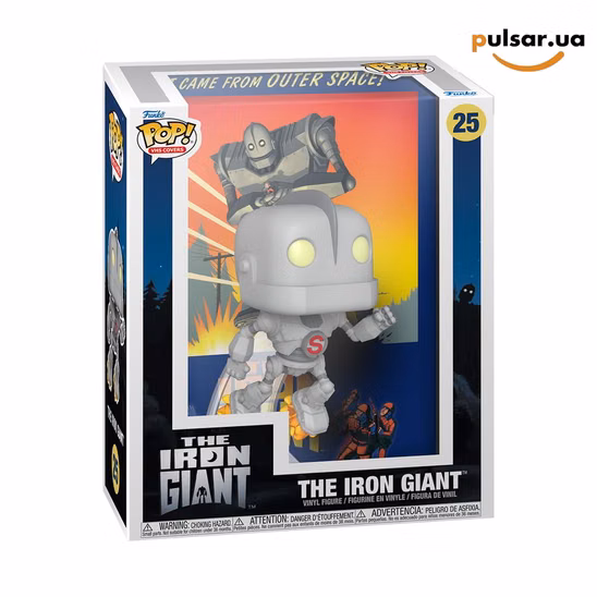 Вінілова фігурка  «Funko POP! • VHS Covers • The Iron Giant ◉ The Iron Giant № 25»