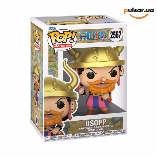 Вінілова фігурка «Funko POP! • • One Piece ◉ Usopp (Elbaf Outfit) № 2567»