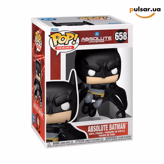 Вінілова фігурка «Funko POP! • • DC Comics ◉ Absolute Batman №658»