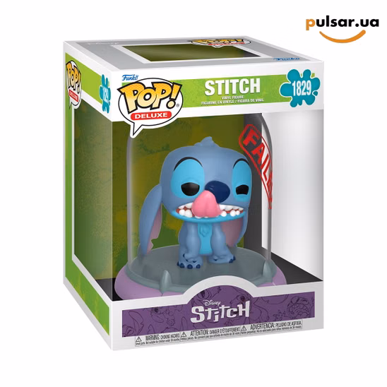 Вінілова фігурка  «Funko POP! • Deluxe • Lilo & Stitch ◉ Deluxe Stitch (Containment Capsule) № 1829»