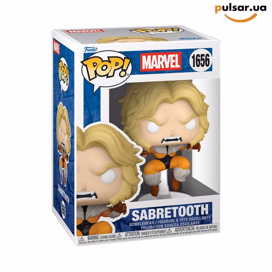 Виниловая фигурка «Funko POP! • • X-Men ◉ Sabretooth (Weapon X Program) № 1656»