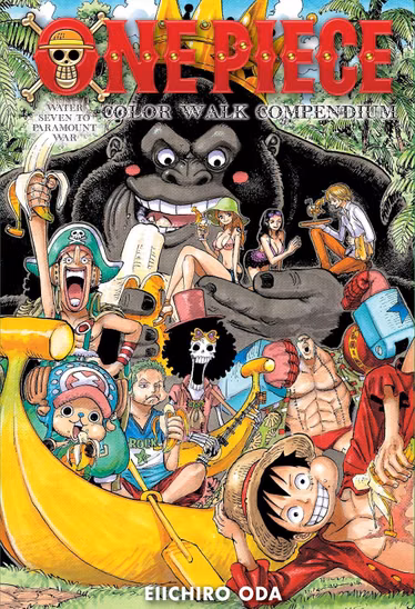 Артбук «One Piece Color Walk Compendium: Water Seven to Paramount War»