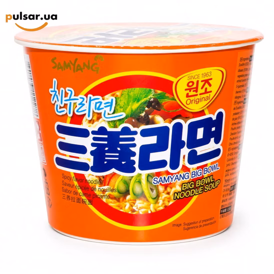 Локшина «Samyang Original Ramen Big Bowl 115 g»