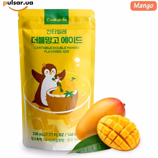 Напій  «Cantabile Double Mango Ade 230 ml»