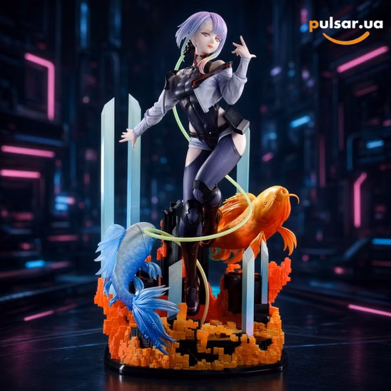 Оригінальна аніме фігурка  «1/5 Scale Lucy with LED-CYBERPUNK EDGERUNNERS-Prime 1 Studio»