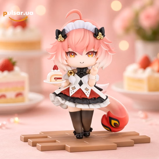 Оригінальна аніме фігурка  «Wuthering Waves Tea Break Time Chibi Figure "Changli"»