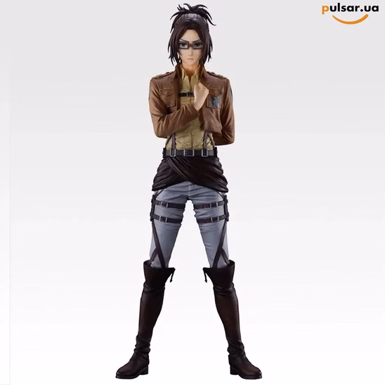 Оригинальная аниме фигурка  «Ichiban Kuji Attack on Titan Dedicate Your Heart - E Prize Hange Zoe MASTERLISE Figure»