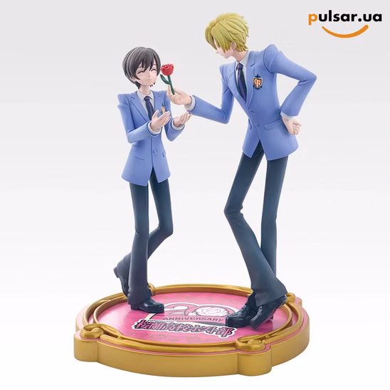 Оригінальна аніме фігурка «Ichiban Kuji Ouran High School Host Club 20th Anniversary - Last One Prize Haruhi Fujioka and Tamaki Suoh Figure Last One Ver.»