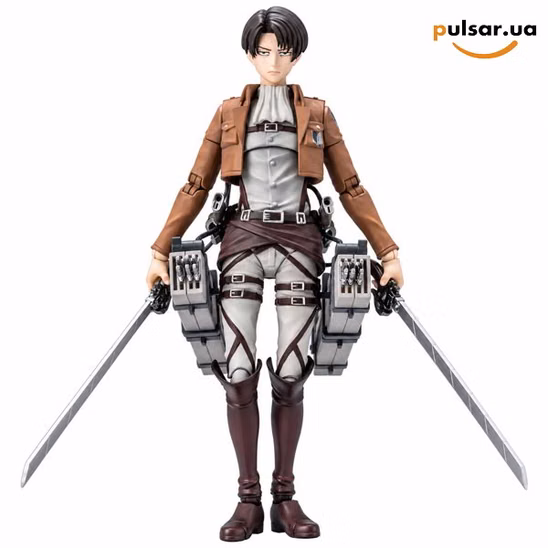 Оригінальна аніме фігурка «Attack on Titan 1/12 Action Figure Levi Ackerman»