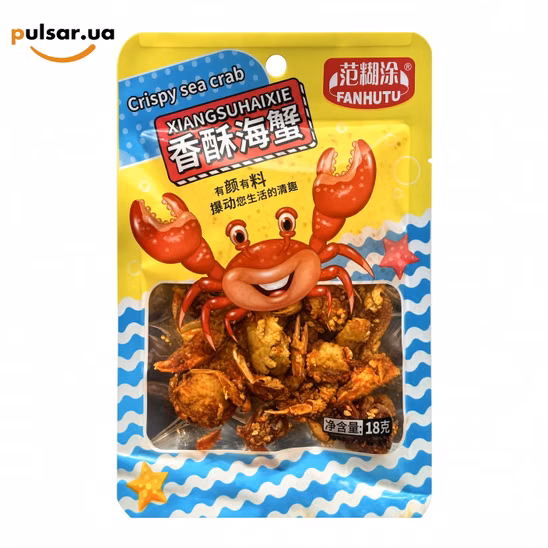 Снек «Crispy Sea Crab Spicy 18 g»
