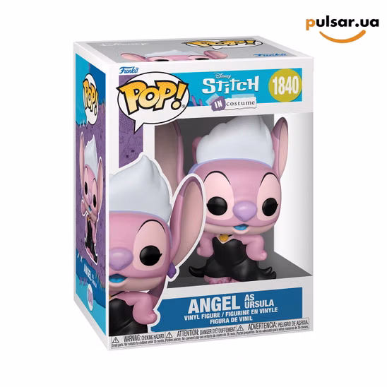 Вінілова фігурка  «Funko POP! • • Lilo & Stitch ◉ Angel as Ursula № 1840»